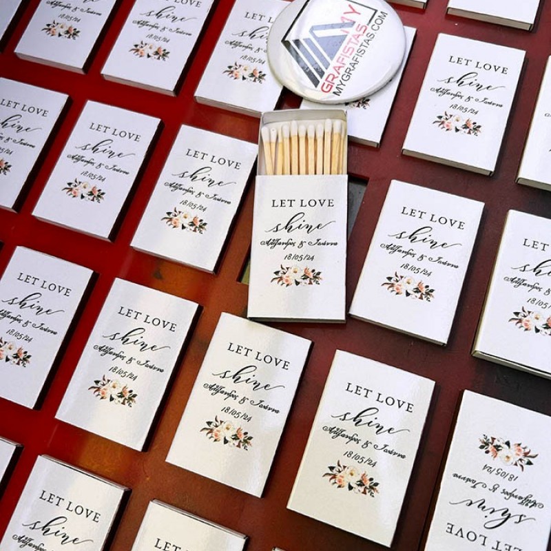 Σπίρτα  Με Εκτύπωση το Σχεδιο σας Κωδ. 02325.