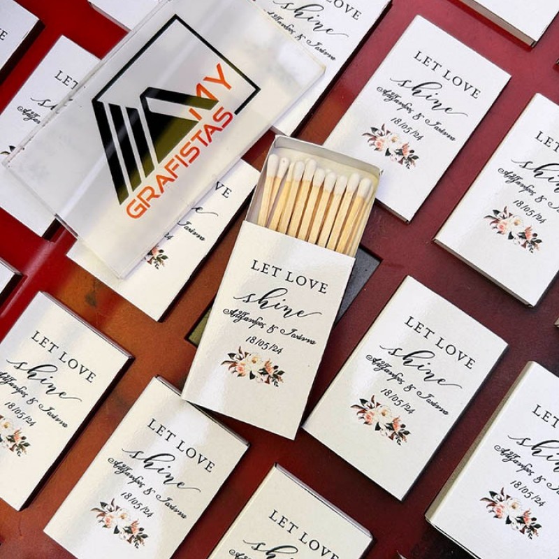 Σπίρτα  Με Εκτύπωση το Σχεδιο σας Κωδ. 02325.