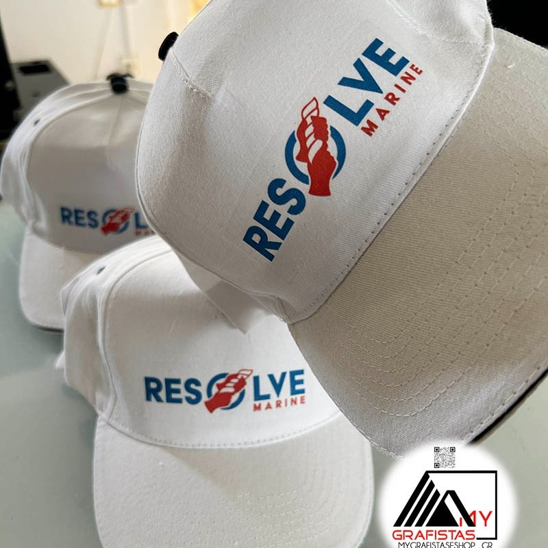 Καπέλα  Λευκό ή Εκρού Με Εκτύπωση το Σχεδιο σας 1,90€  κωδ.02569 -105