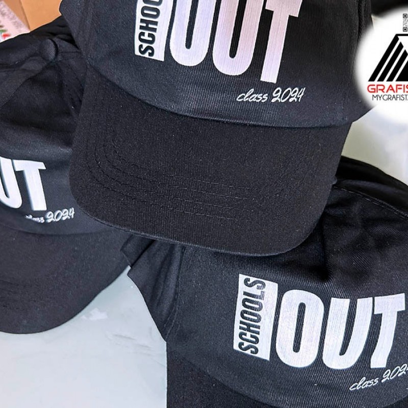 Καπέλα με δίχτυ Μαύρο Με Εκτύπωση το Σχεδιο σας  2,30€  Κωδ.0100-120 