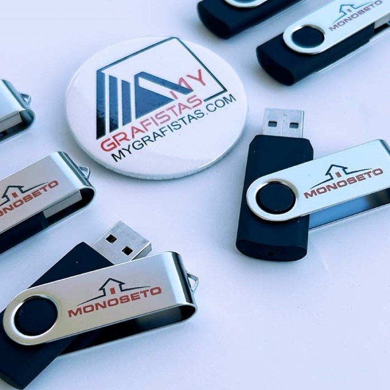 Usb stick 16GB   κωδ. 064c Με Εκτύπωση 2,65  το Σχεδιο σας