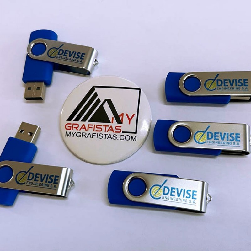 Usb stick 16GB   κωδ. 064c Με Εκτύπωση 2,65  το Σχεδιο σας