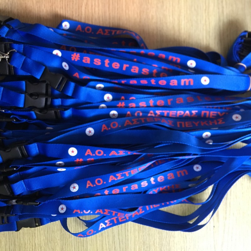 Lanyard  2cm with metal hook με Εκτύπωση το Σχεδιο σας   κωδ, 09058