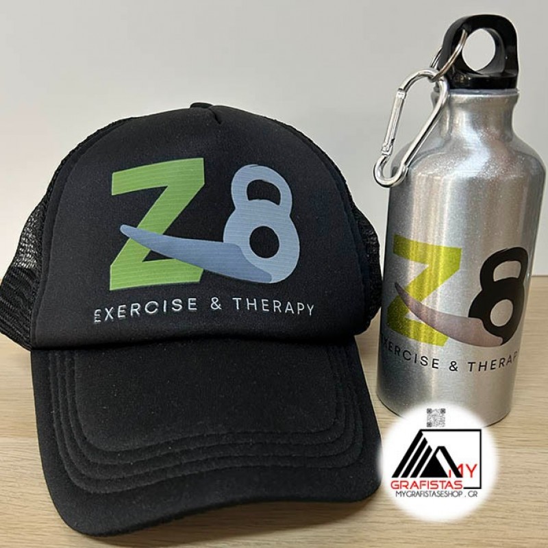 Καπέλα με δίχτυ Μαύρο Με Εκτύπωση το Σχεδιο σας  2,30€  Κωδ.0100-120 