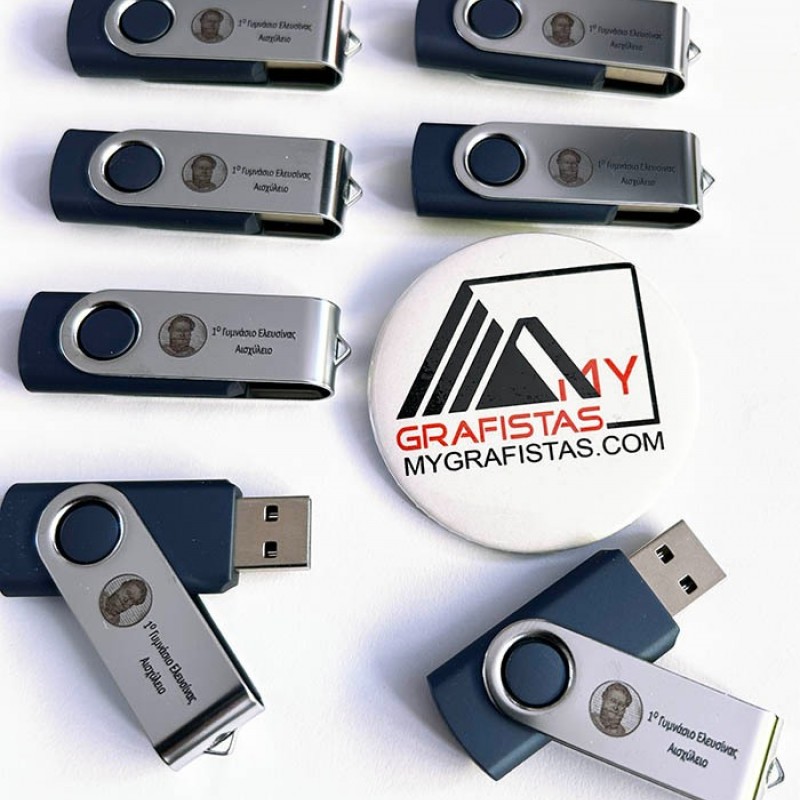 Usb stick 4GB κωδ. 064A Με Εκτύπωση 2,10 το Σχεδιο σας Usb stick 4GB κωδ. 064A Με Εκτύπωση 2,10 το Σχεδιο σας