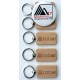 Μπρελόκ, keyring με χάραξη το σχεδιο σας 1,00€  κωδ.MA 06204-029