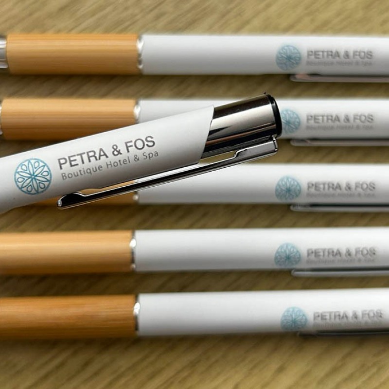 Στυλό με Εκτύπωση Πολύχρωμη το σχέδιο σας  0,45€  κωδ. 02159-23