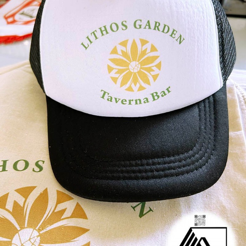 Καπέλο με δίχτυ με Εκτύπωση το Σχεδιο σας  1.8€   Kωδ.02580 