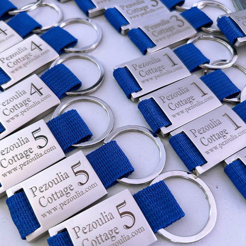 Μπρελόκ Μεταλλικά  Με Χάραξη  το Σχεδιο σας  1,50€ Κωδ.3020-067