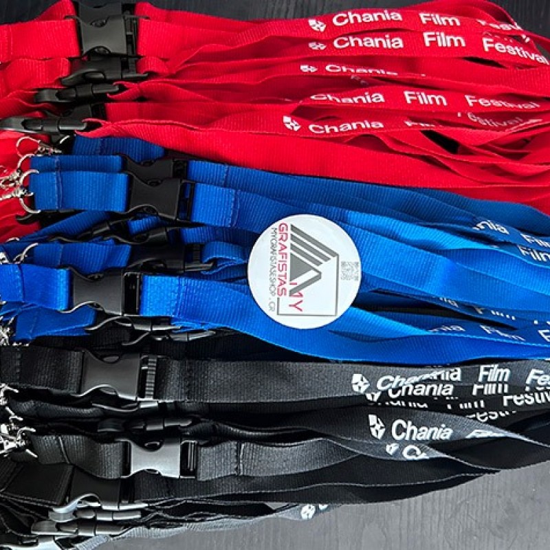 Lanyard 2cm with safety breakaway με Εκτύπωση  το Σχεδιο σας κωδ, 08595 Lanyard 2cm with safety breakaway με Εκτύπωση  το Σχεδιο σας κωδ, 08595
