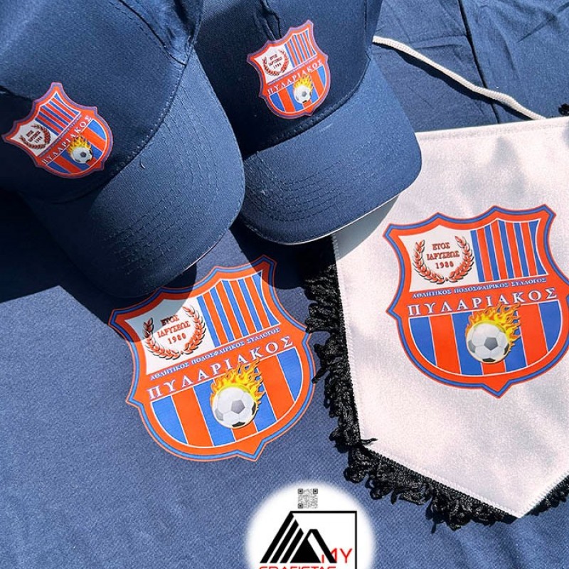 Καπέλα Χρωματιστά Με Εκτύπωση το Σχεδιο σας 1,30€   κωδ.02550-63