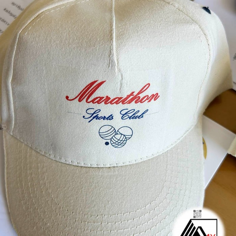 Καπέλα  Λευκό ή Εκρού Με Εκτύπωση το Σχεδιο σας 1,90€  κωδ.02569 -105