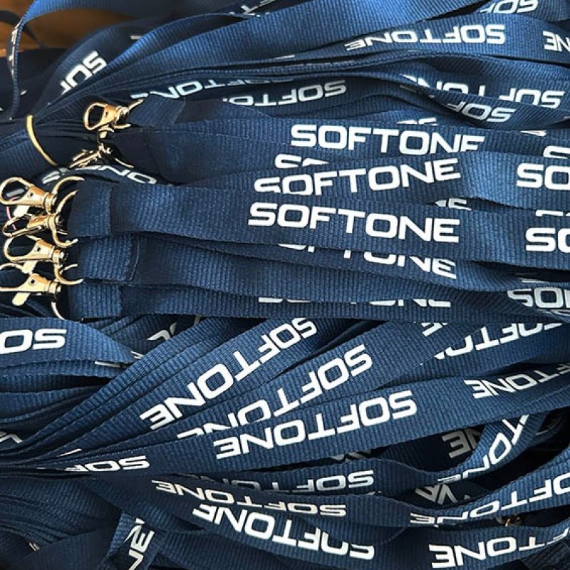 Lanyard  2cm with metal hook με Εκτύπωση το Σχεδιο σας   κωδ, 09058