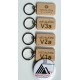Μπρελόκ, keyring με χάραξη το σχεδιο σας 1,00€  κωδ.MA 06204-029