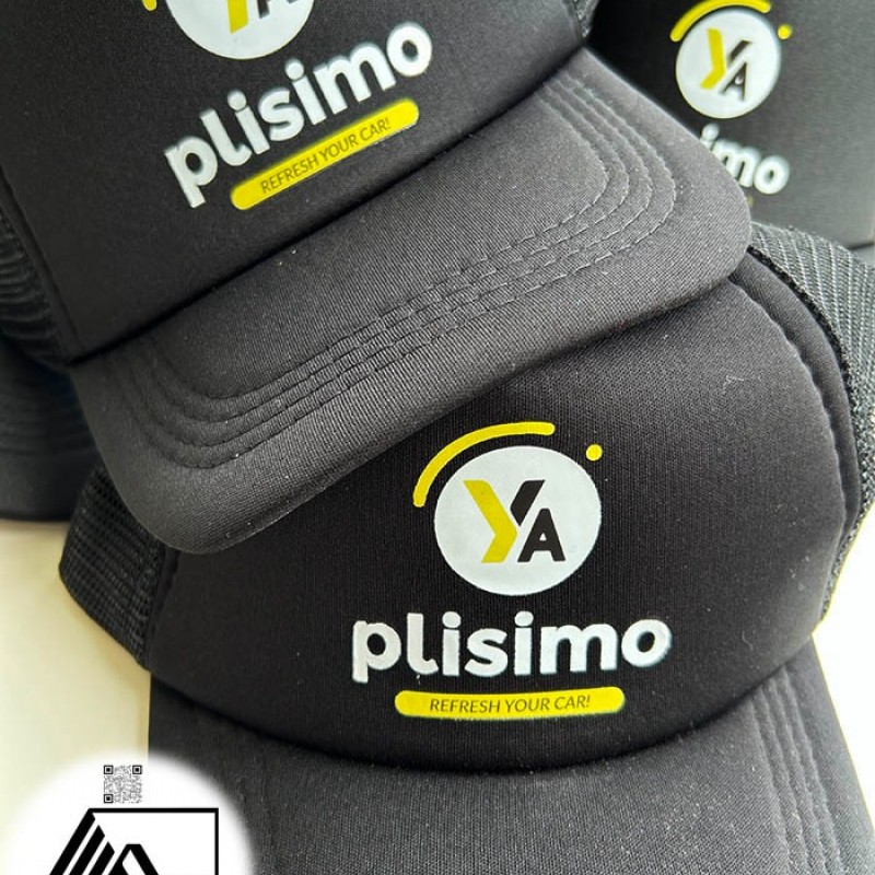 Καπέλα με δίχτυ Μαύρο Με Εκτύπωση το Σχεδιο σας  2,30€  Κωδ.0100-120 