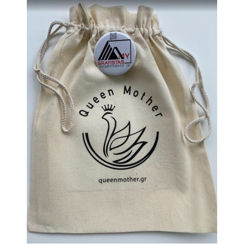 Πουγκί βάπτισης 14 x 22cm με εκτύπωση το σχεδιο σας Κωδ. 09728-066