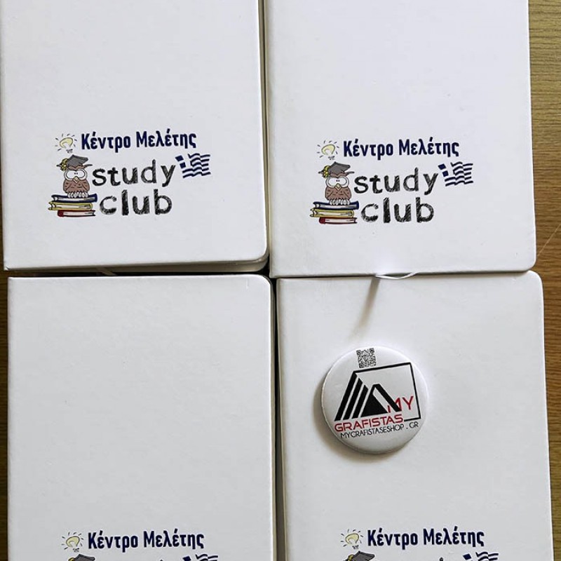 Μπλοκ Σημειώσεων Α5 με Εκτύπωση το Σχεδιο σας   1,90€  Κωδ. 01804-134  