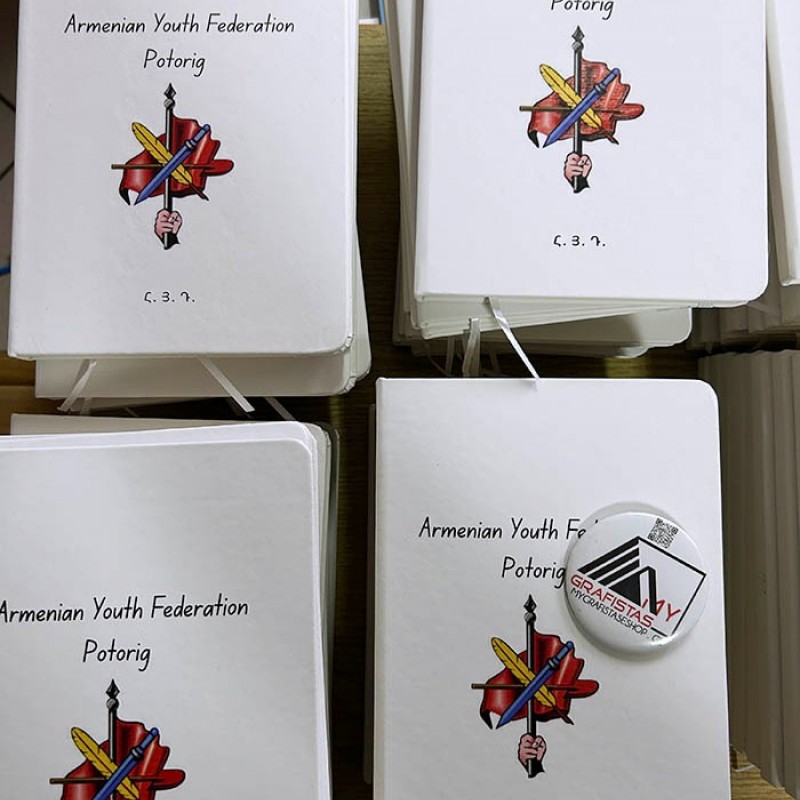 Μπλοκ Σημειώσεων Α5 με Εκτύπωση το Σχεδιο σας   1,90€  Κωδ. 01804-134  