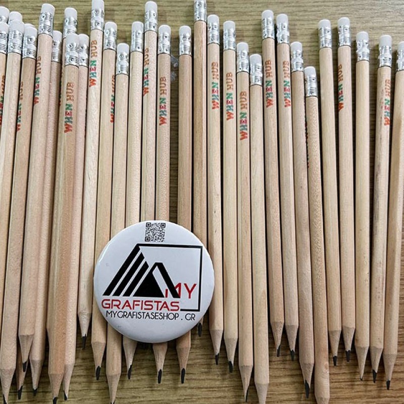 Διαφημιστικά Μολύβια με Εκτύπωση το Σχεδιο σας  0,11€  κωδ.bestseller-1