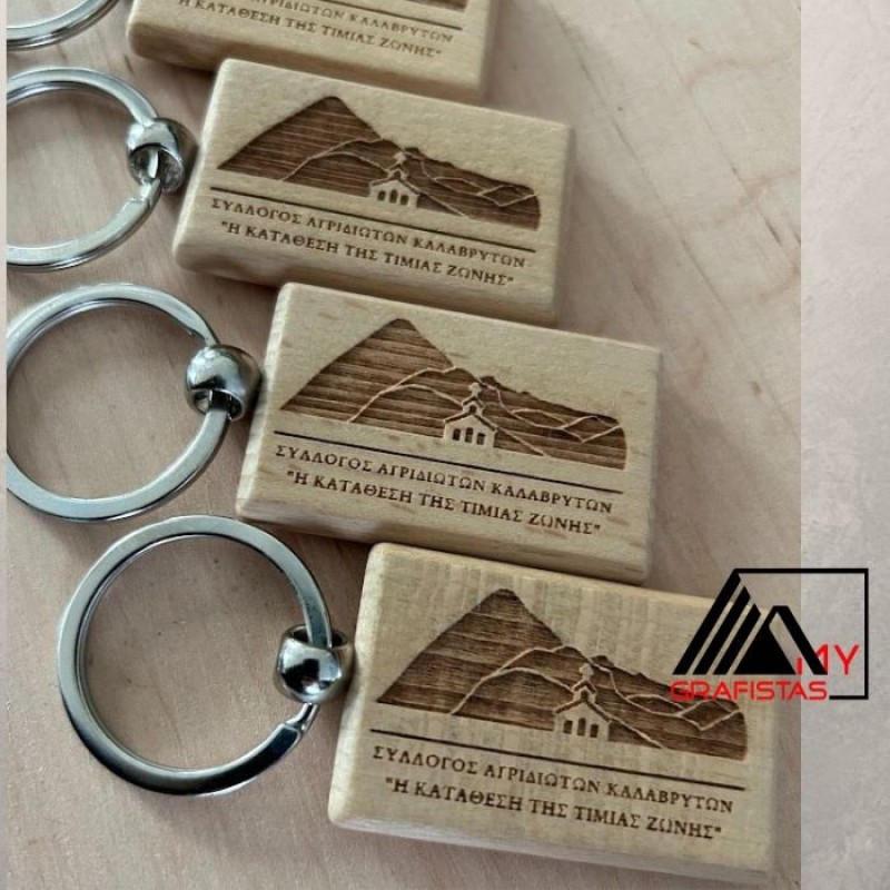 Μπρελόκ, keyring με χάραξη το σχεδιο σας 1,00€  κωδ.MA 06204-029